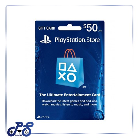 گیفت کارت 50 دلاری PSN آمریکا